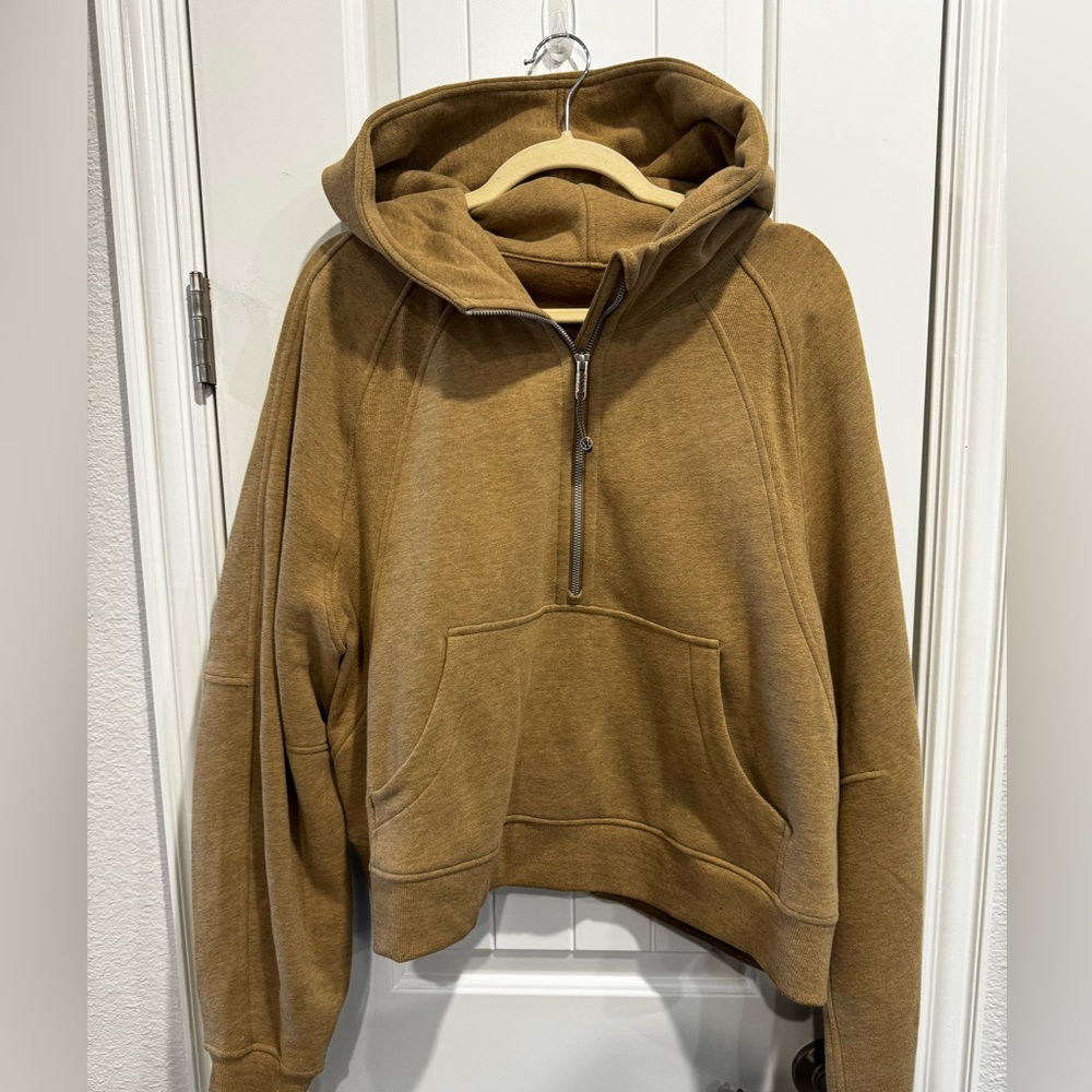 Lululemon Scuba OS half zip allspice